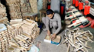 Amazing Manufacturing Of Cleaning Wire Brushes / Used For Restoration