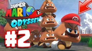 Super Mario Odyssey Part 2 | Sand Kingdom Gameplay Walkthrough | CAPPY IS EPIC!