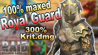 Königlicher Wächter Guide! 100% maxed :: Raid Shadow Legends deutsch :: Royal Guard guide