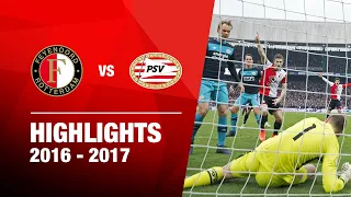 Highlights | Feyenoord - PSV | Eredivisie 2016-2017