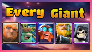 I Beat Players Using Every Giant Card