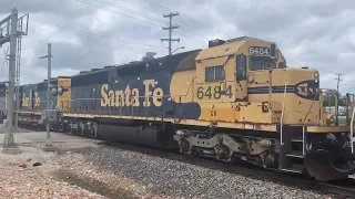 BNSF D-KCKMEM Funeral Train w/ SD9-3, SD45-2’s, SD45-2B’s, Yard Slugs, & More!