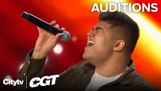 Eshan Sobti Receives a STANDING OVATION for "How Will I Know" | Auditions | Canada's Got Talent 2024