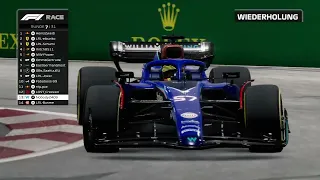 LRL F1 / Kein Gefühl in das Auto / GP von Singapur / Rennhighlights