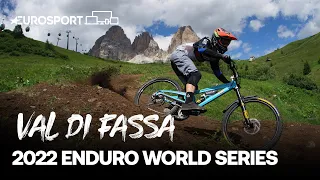 2022 Enduro World Series Val Di Fassa - Pro Stage Highlights | Eurosport