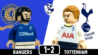 Rangers 1-2 Tottenham | LEGO Highlights