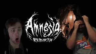 AMNESIA REBIRTH Funniest Moments & Jump Scares | Sodapoppin, xQc, Lirik, Esfandtv, Forsen