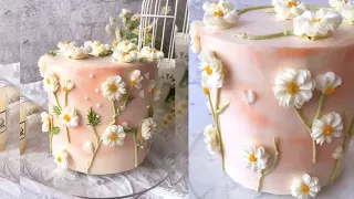 🌼 Lovely Little Daisy Cake Decoration - Amazing Tasty Dessert Decoration Tutorial | Sweet Planet