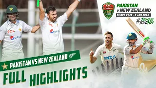 Full Highlights | Pakistan vs New Zealand | 1st Test Day 2 | PCB | MZ1L