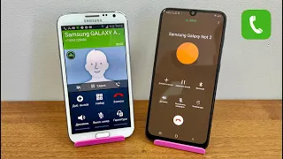 Incoming Call Samsung Galaxy Not 2 & Samsung Galaxy A50