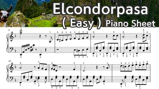 Elcondorpasa _Easy Piano Music Sheet   by  SangHeart Play