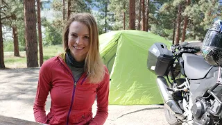 Moto camping with my Honda CB500X