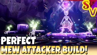 MEW ATTACKER BUILD! Best Tera Raid Build Guide for 7 Star Mighty Mewtwo