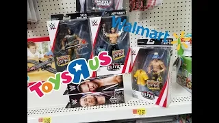 WWE ACTION FIGURE TOY HUNT AT WALMART & TOYS R US