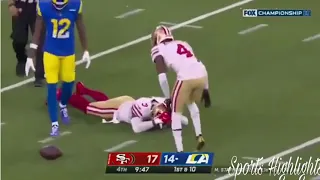 Jaquiski Tartt DROPS wide open interception vs Rams || 49ers vs Rams  || #nfl