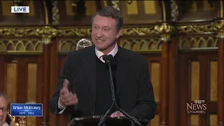 Brian Mulroney funeral: Wayne Gretzky's full eulogy