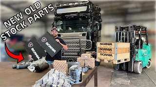 Special Delivery from SWEDEN Full of SCANIA Truck Parts!