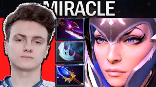 Luna Dota 2 gameplay Miracle with Silveredge - Aghanims