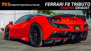 FERRARI F8 NOVITEC EXHAUST UPGRADE