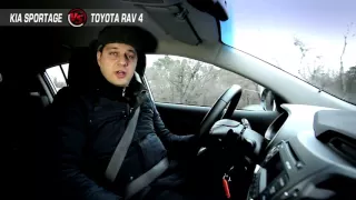 KIA Sportage VS Toyota RAV4. Сравнительный тест