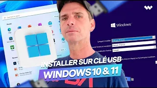 Comment installer Windows 10 & 11 sur une clé USB [Tuto] [2022]