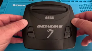 Sega Genesis Model 3 Console Teardown, Cleaning and Assembly