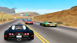 Need for Speed Prostreet Gameplay Bugatti Veyron Nevada Top Speed Challenge