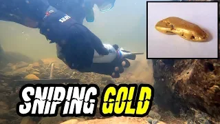 How to find GOLD Sniping Underwater and more GOLD NUGGETS found