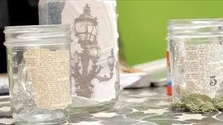 Candle Jar - Let's Craft with ModernMom