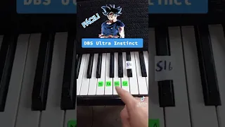 Dragon Ball Z | Piano Tutorial |DBS Ultra Instinct *EASY*