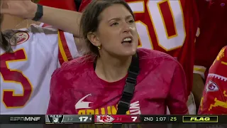 Chris Jones gets called for another BS roughing the passer & Chiefs crowd is NOT happy