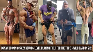 Big Ramy , Hadi Choopan & Brandon Curry are on level playing field this time -Keone is the wild card