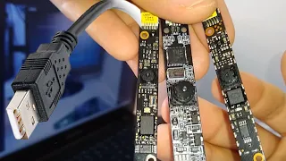 Como emendar CÂMERA  de notebook no cabo USB - DESCOBRIR quando não tem informações  D+  D- GND 5V