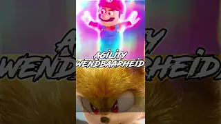 (Movie) Mario [Star] VS Super Sonic (Movie) | battle #edit #mario #supersonic