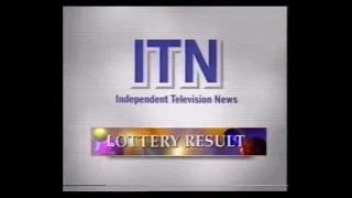 Meridian Adverts & Continuity | ITN Lottery Result | ITN News | New Year's Eve 1994