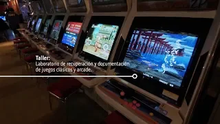 Laboratorio de recuperación y documentación de juegos clásicos y arcade.