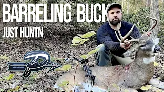 BARRELING BUCK | Traditional Archery & Bowhunting | The Push Archery