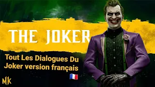 Mortal Kombat 11 Toute les dialogue du Joker version français 🇨🇵