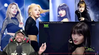 TWICE MOMIDACHAE "MOVE(TAEMIN)" COVER Dance Practice + MOVE [뮤직뱅크 in 홍콩 20190223] REACTION