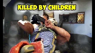 Russian Spetsnaz get Killed by two Children - Call of Duty Modern Warfare