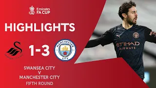 City Sweep Swans In Record-Breaking Win | Swansea City 1-3 Manchester City | Emirates FA Cup 2020-21