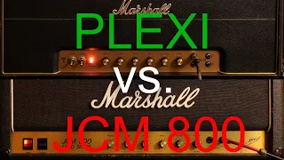 AMP SHOOTOUT: Marshall Plexi vs. JCM 800