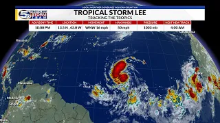 Lee Getting Stronger, Could Become a Strong Cat. 4 Hurricane