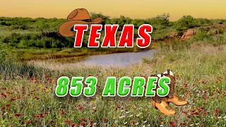 Secret Texas Land: 853 Secluded Acres | Unbeatable Price!