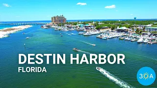 The Destin Harbor, Destin Florida!