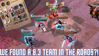 We Found A 8.3 Team In The Roads?! | Albion Online | 5M Silver Giveaway