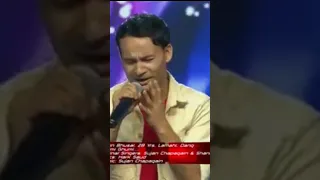 Rabin Bhusal Blind Audition Voice of Nepal - "Ghumi Ghumi"