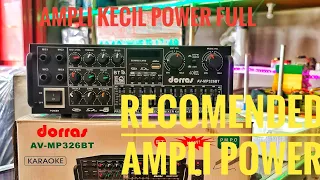 Review ampli rumahan DORRAS AV-MP326BT