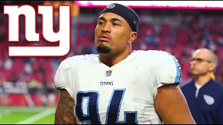 NY Giants: DL Austin Johnson Titans Highlights