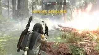 Star Wars Battlefront: Heroes vs. Villains Boba Fett Gameplay Old HvV Is Back!